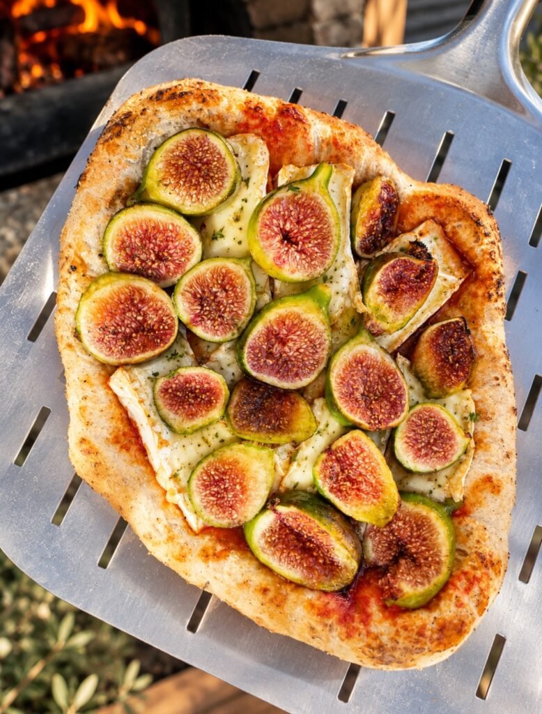 Pizza met vijg