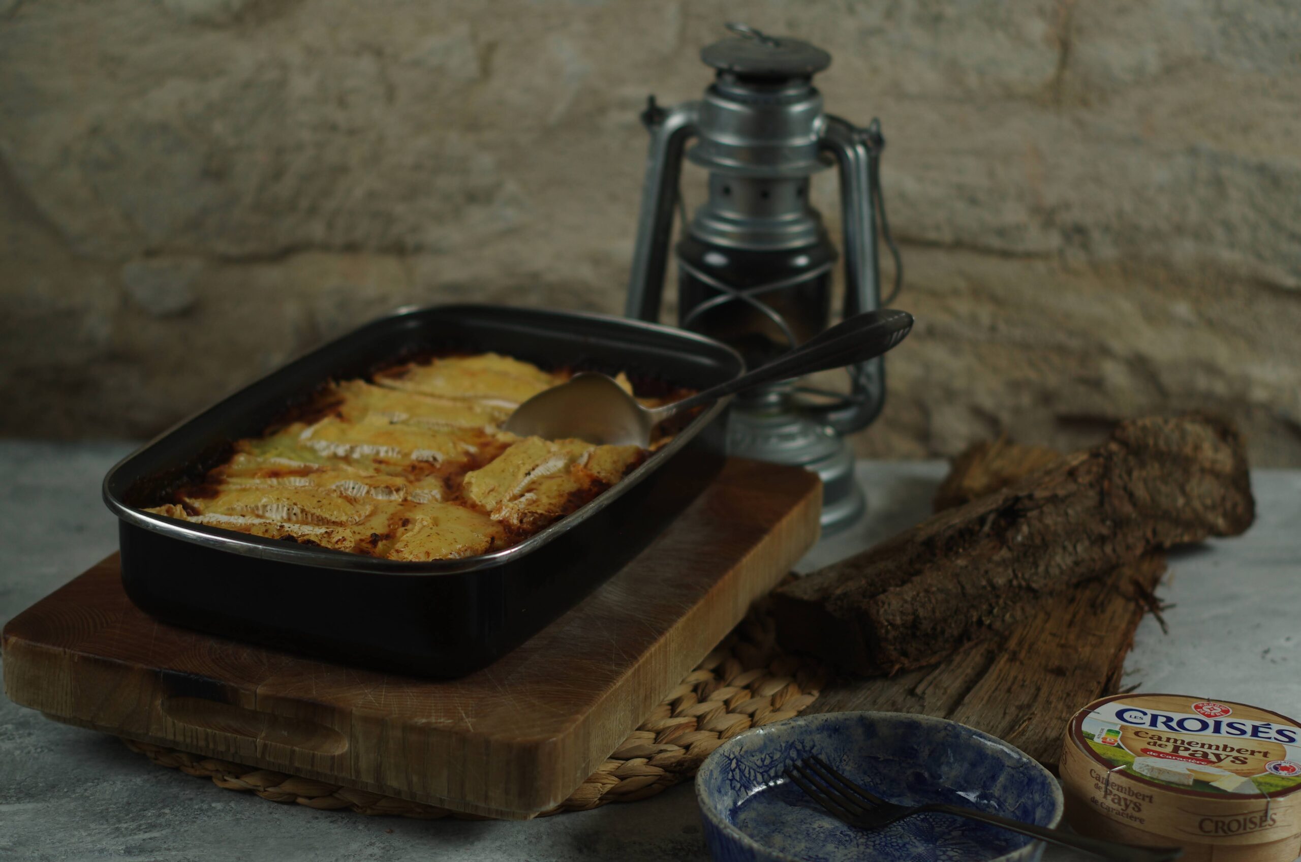 Gehakt ovenschotel met camembert
