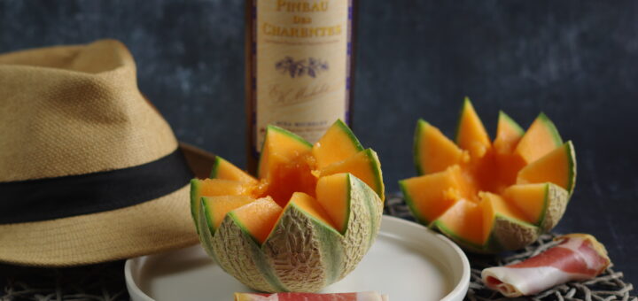 Meloen met Pineau des Charentes