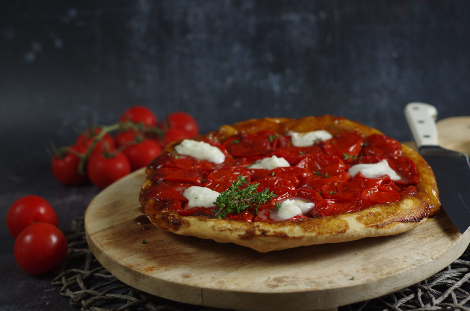 Tomaten tarte tatin - Leven als god in Frankrijk