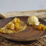 Appel crêpe met gezouten boterkaramel