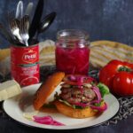 Black Angus hamburger