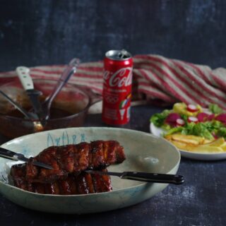 Spareribs met een cola marinade