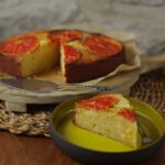 Cake met bloedsinaasappel