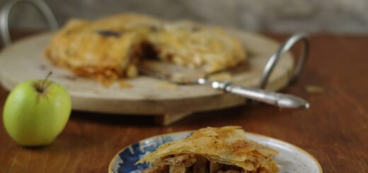 Appel filo taart