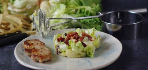 Andijvie stamppot met kaas