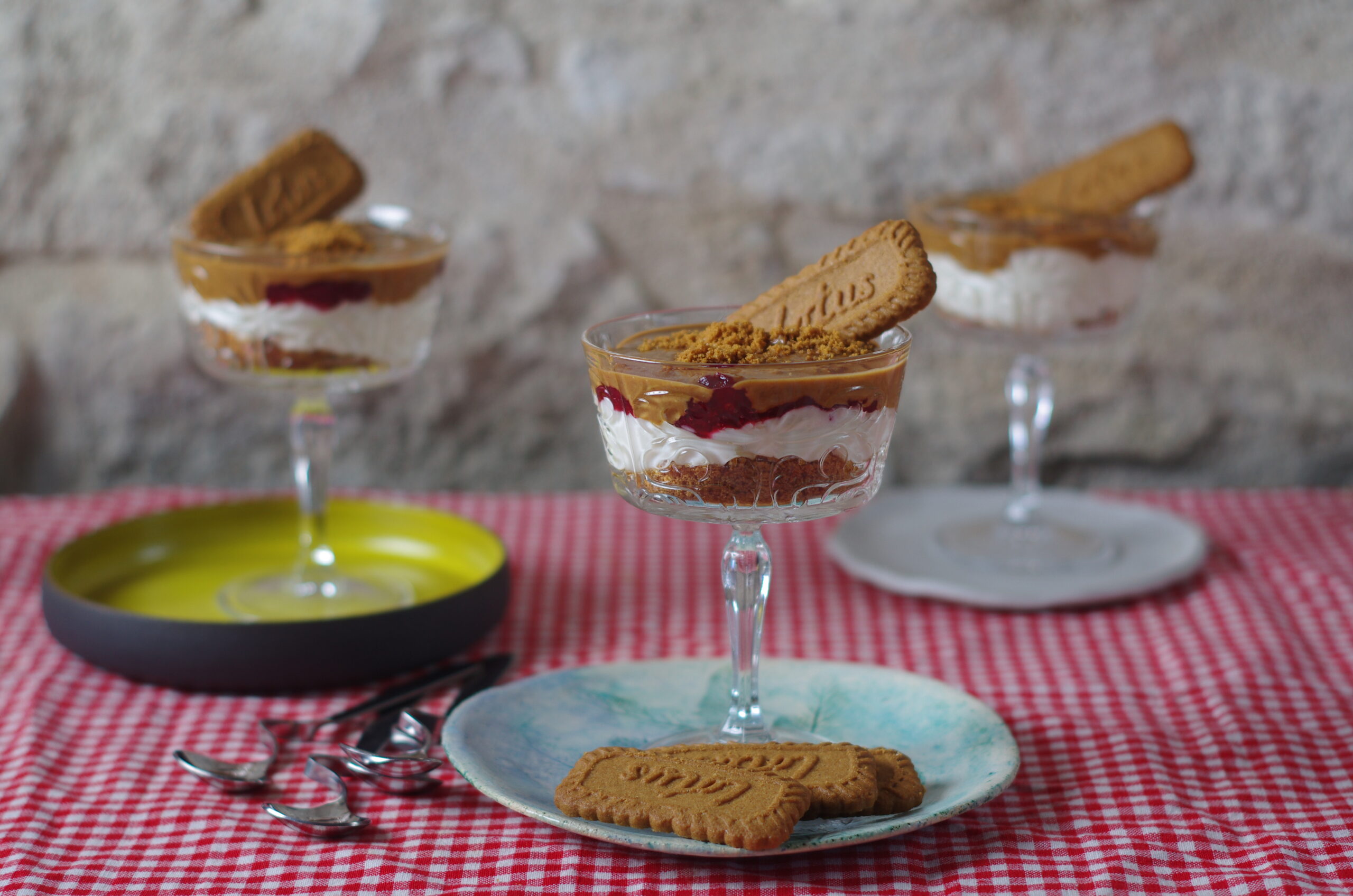 Speculoos cheesecake nagerecht