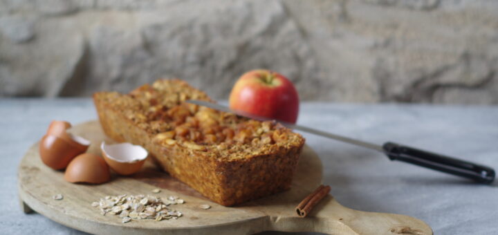 Appel kaneel cake met 5 granenvlokken