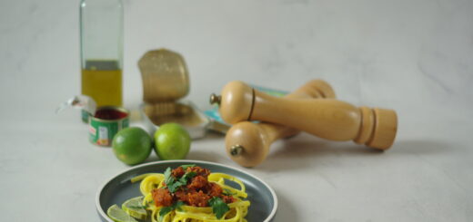 Pasta met citroen en sardines