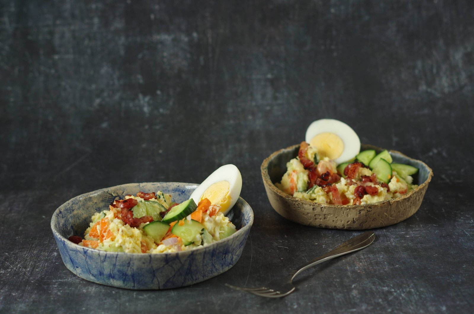 Japanse aardappel-eiersalade