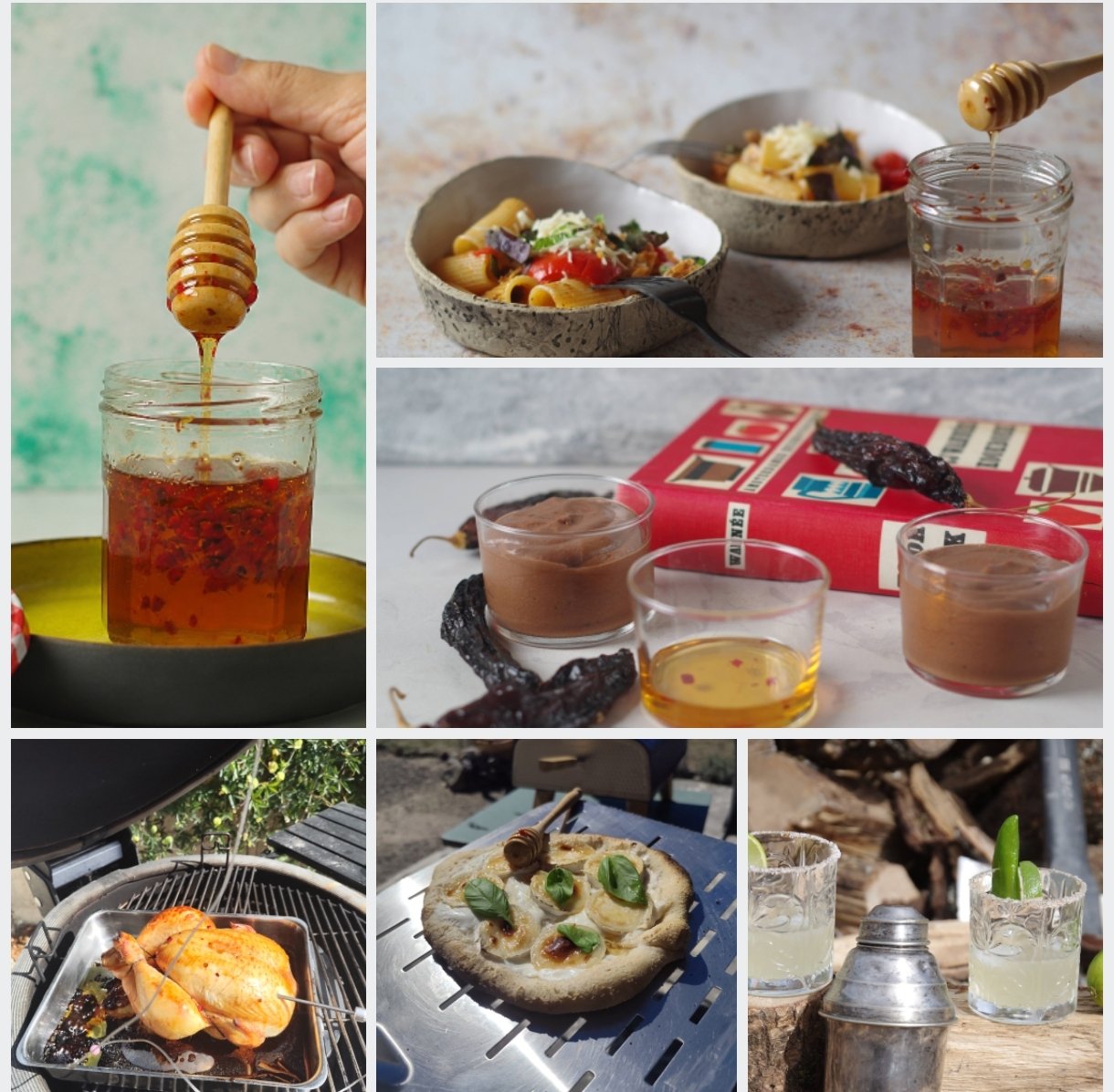 Recepten met hot honey
